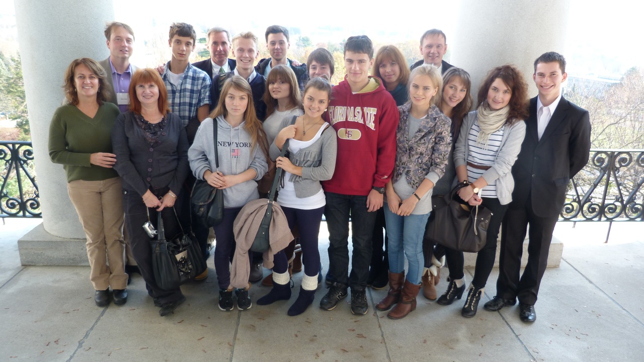 Archangel students at Colby in Nov2011