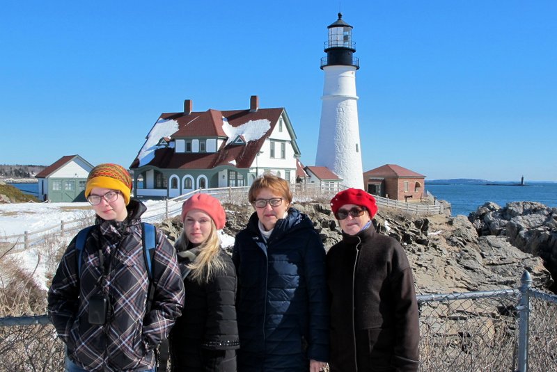 At Portland Head Light 2017